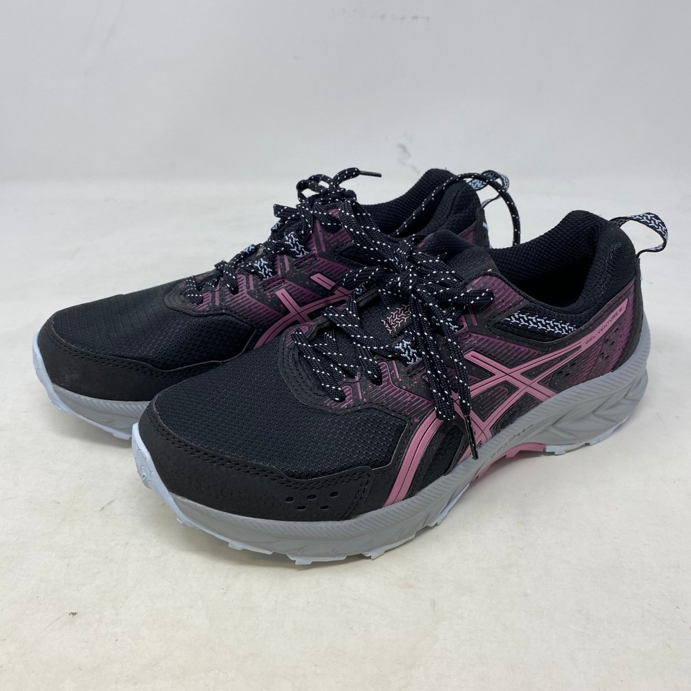 ASICS Gel-Venture 9 Womens Running‎ Shoes Black Orchid 1012B313 Size 6.5
